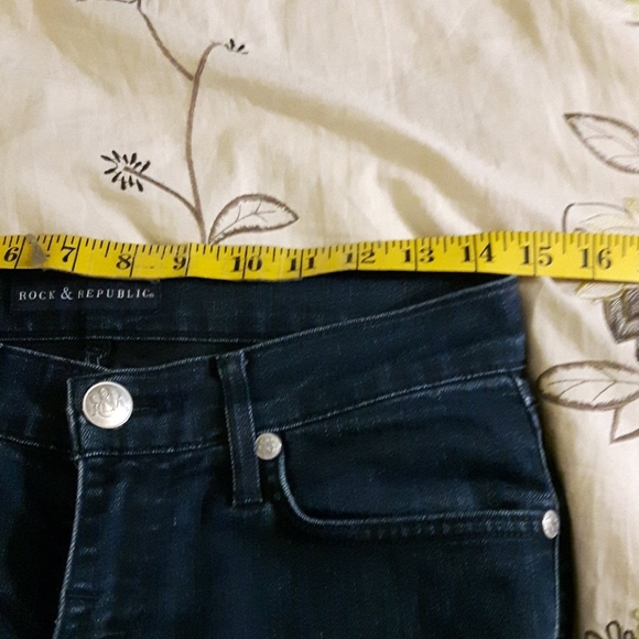 size 26 Rock & Republic dark blue Jeans - Picture 13 of 16